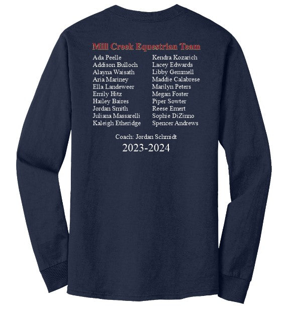 Mill Creek Equestrian Long Sleeve Shirt