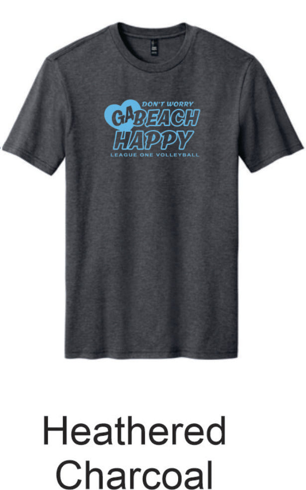 GA Beach Volleyball - T-Shirt - Blue Design