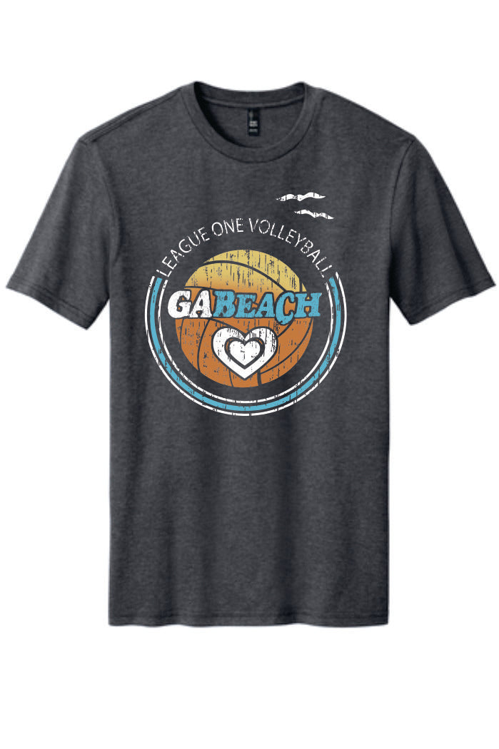 GA Beach Volleyball - T-Shirt - Full Color Design
