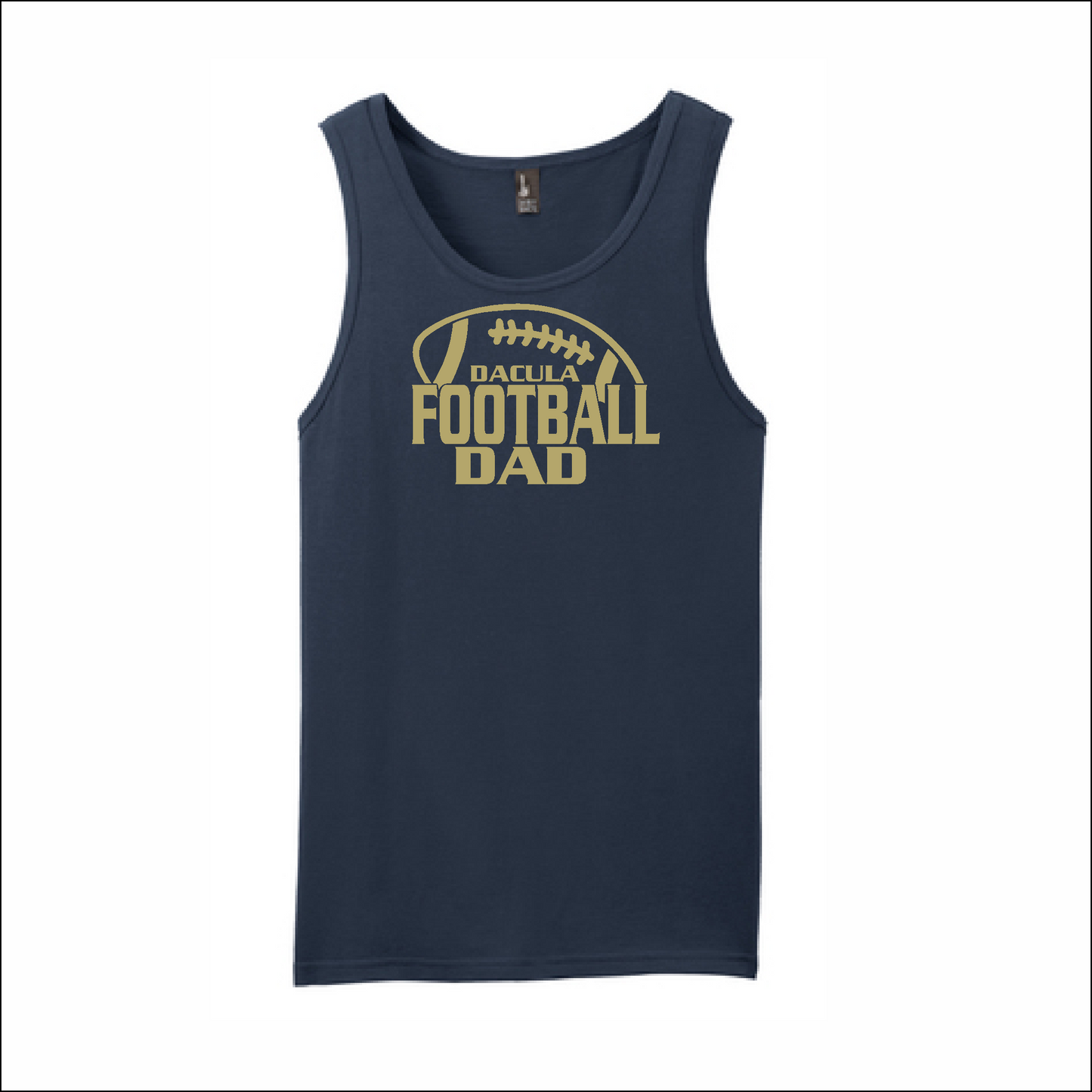 Dacula Family Football - Basic Cotton Tank