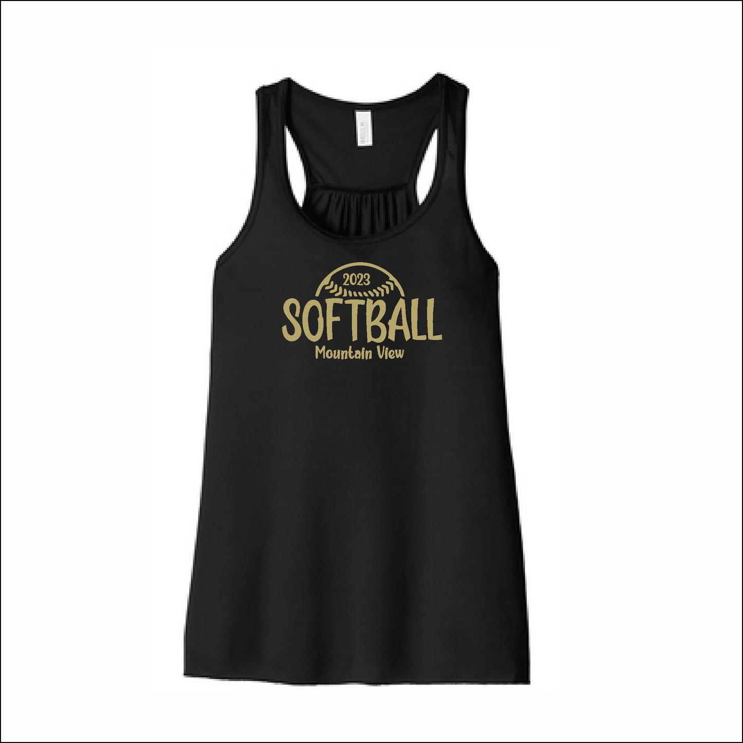 MV Softball 2023 - Flowy Racerback Tank