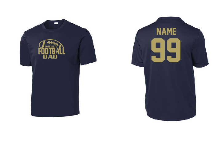 Dacula Family Football - Dri-Fit shirt