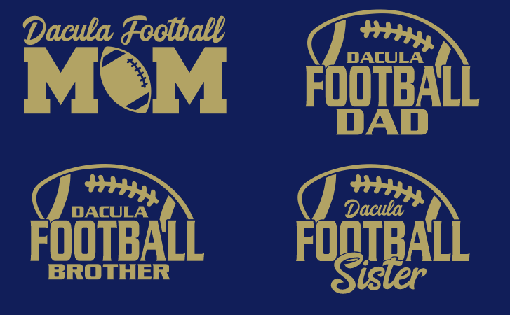 Dacula Family Football - Basic Cotton Tank