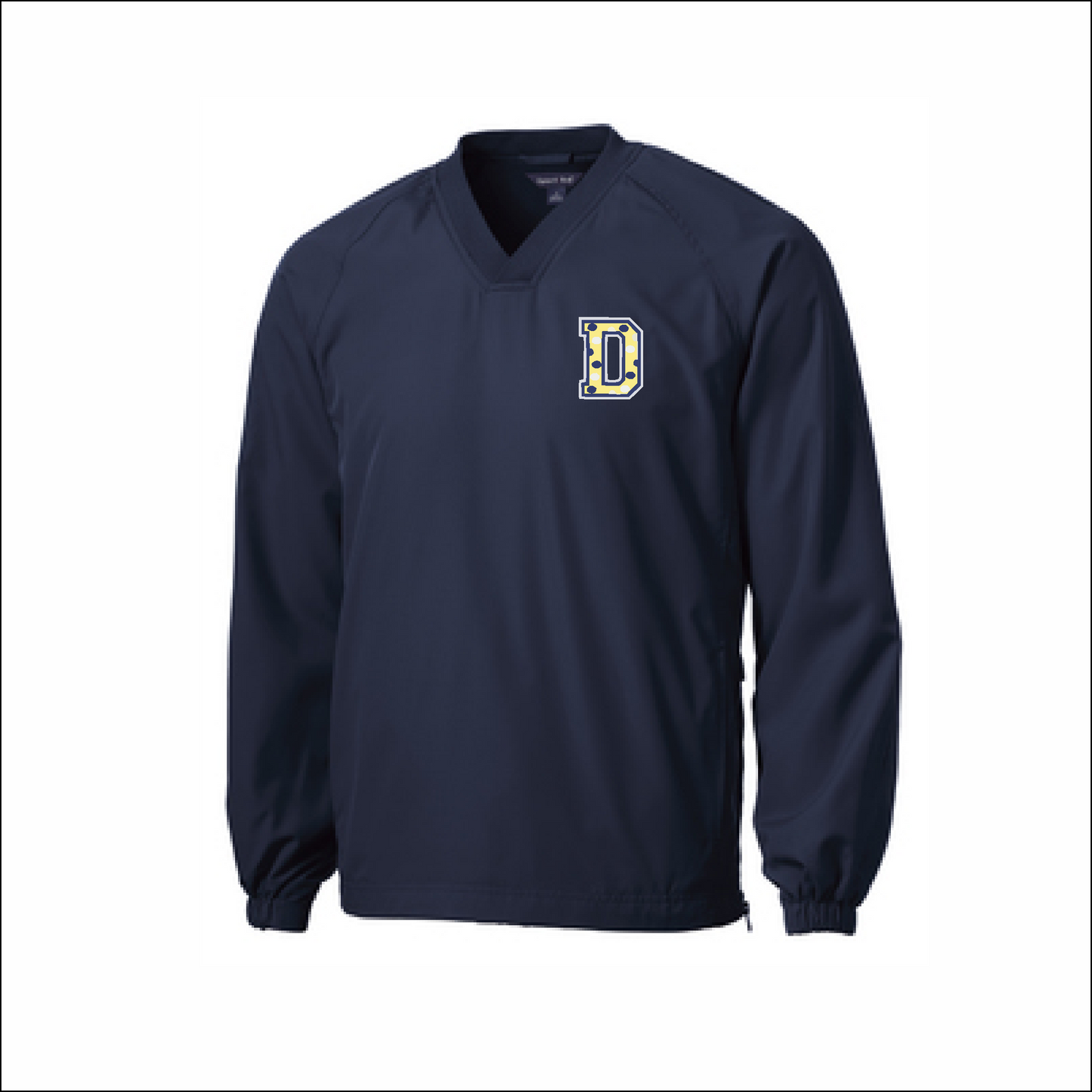 Dacula Staff - V-Neck Raglan Wind Shirt