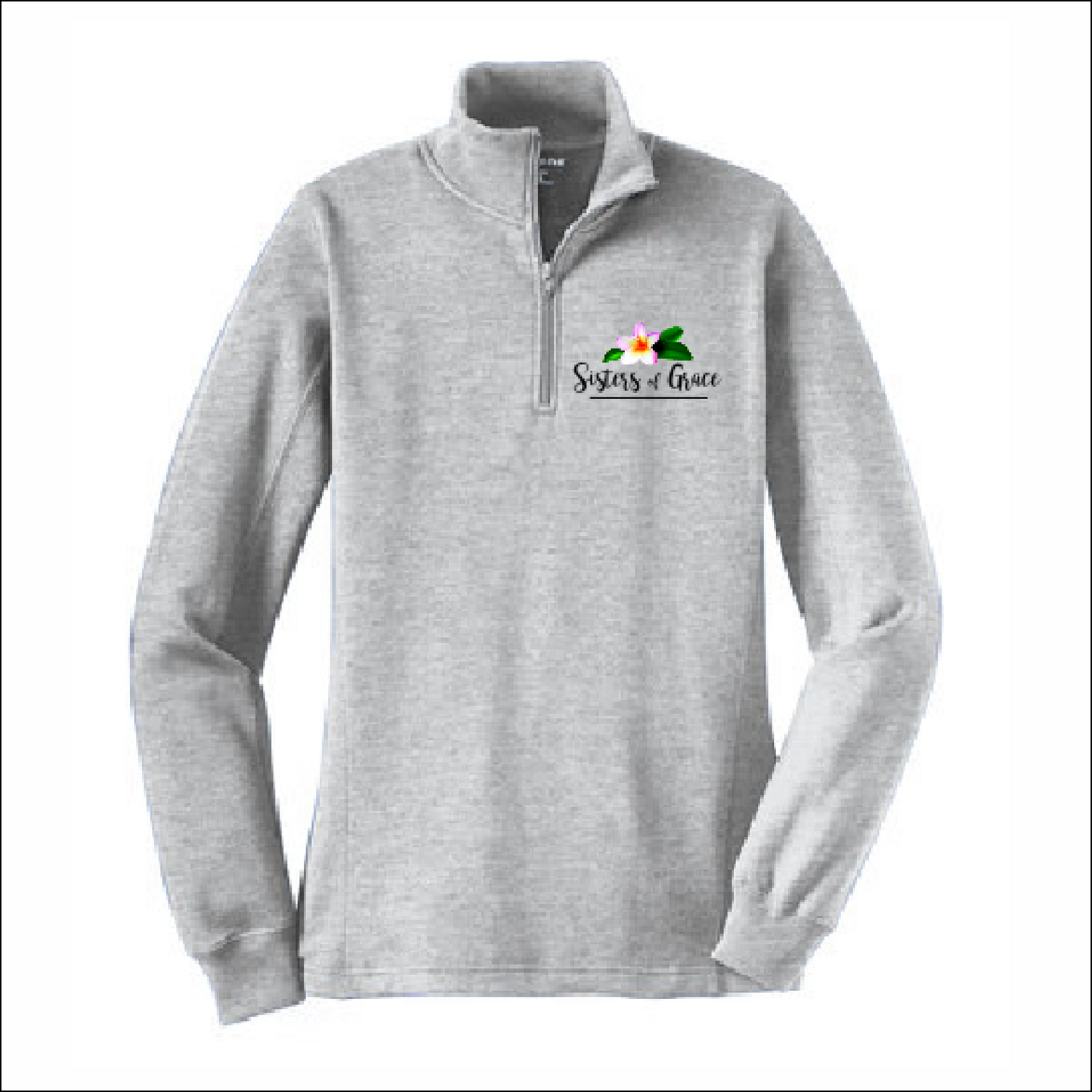 Sisters of Grace Ladies 1/4 Zip Sweatshirt