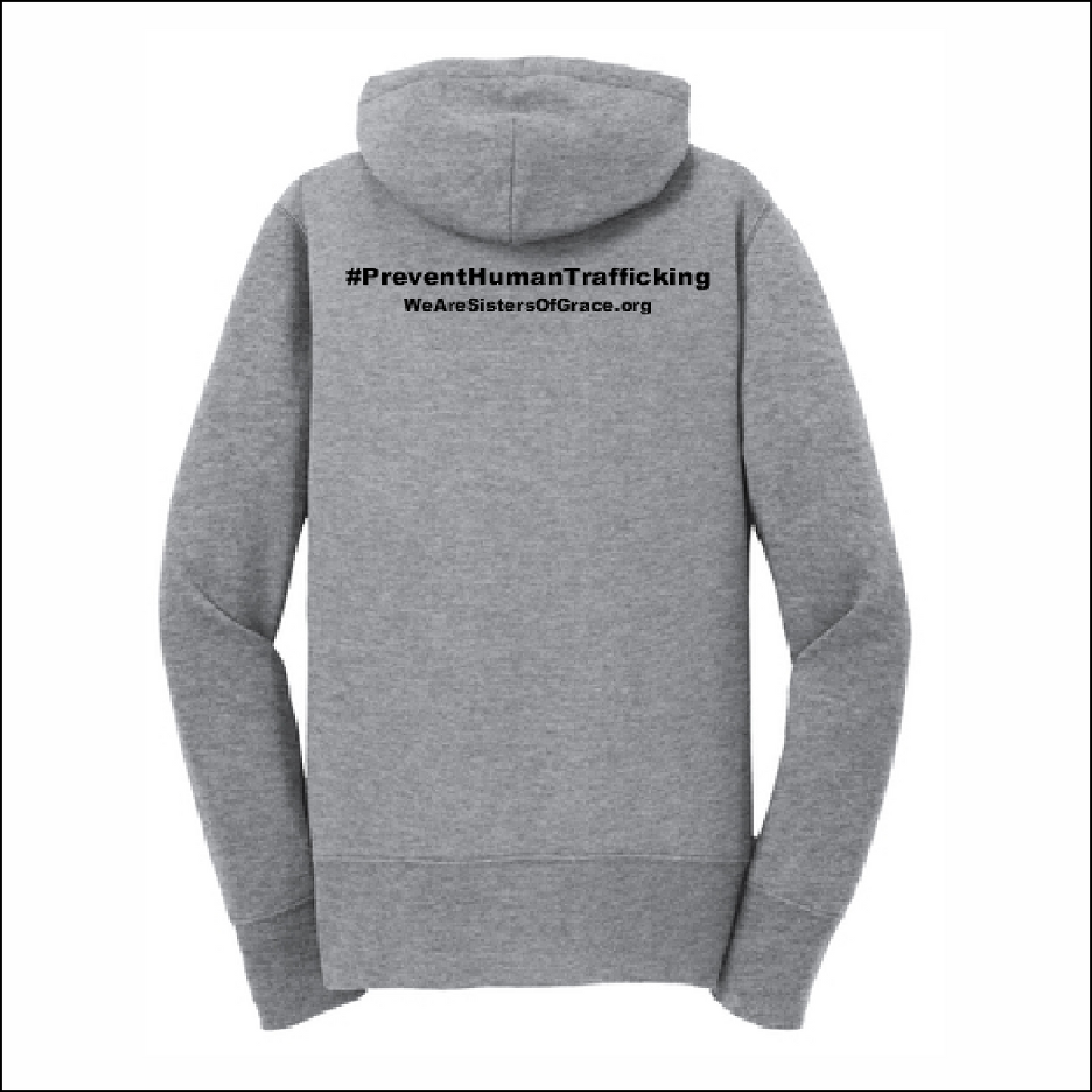 Sisters of Grace Full Zip Fleece Hooded Sweatshirt