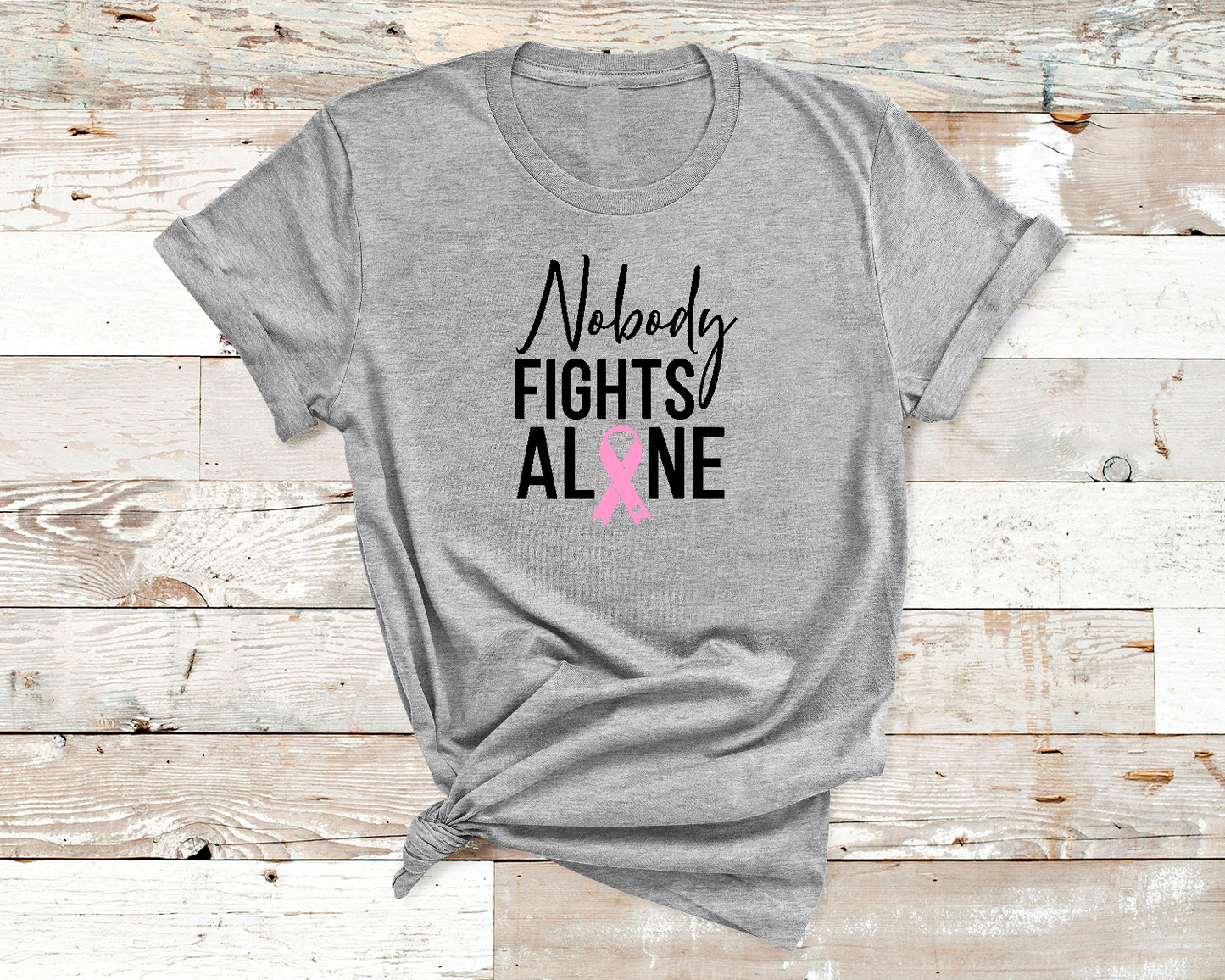 Nobody Fights Alone T-Shirt
