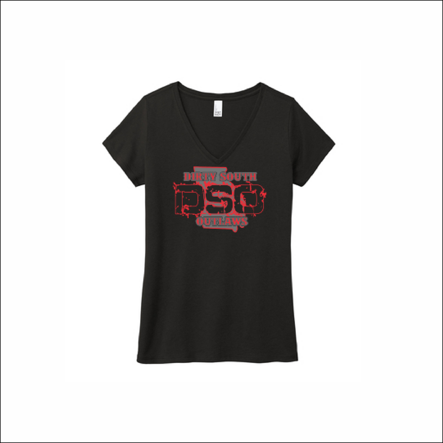 DSO Ladies Perfect Tri Ringspun V-Neck