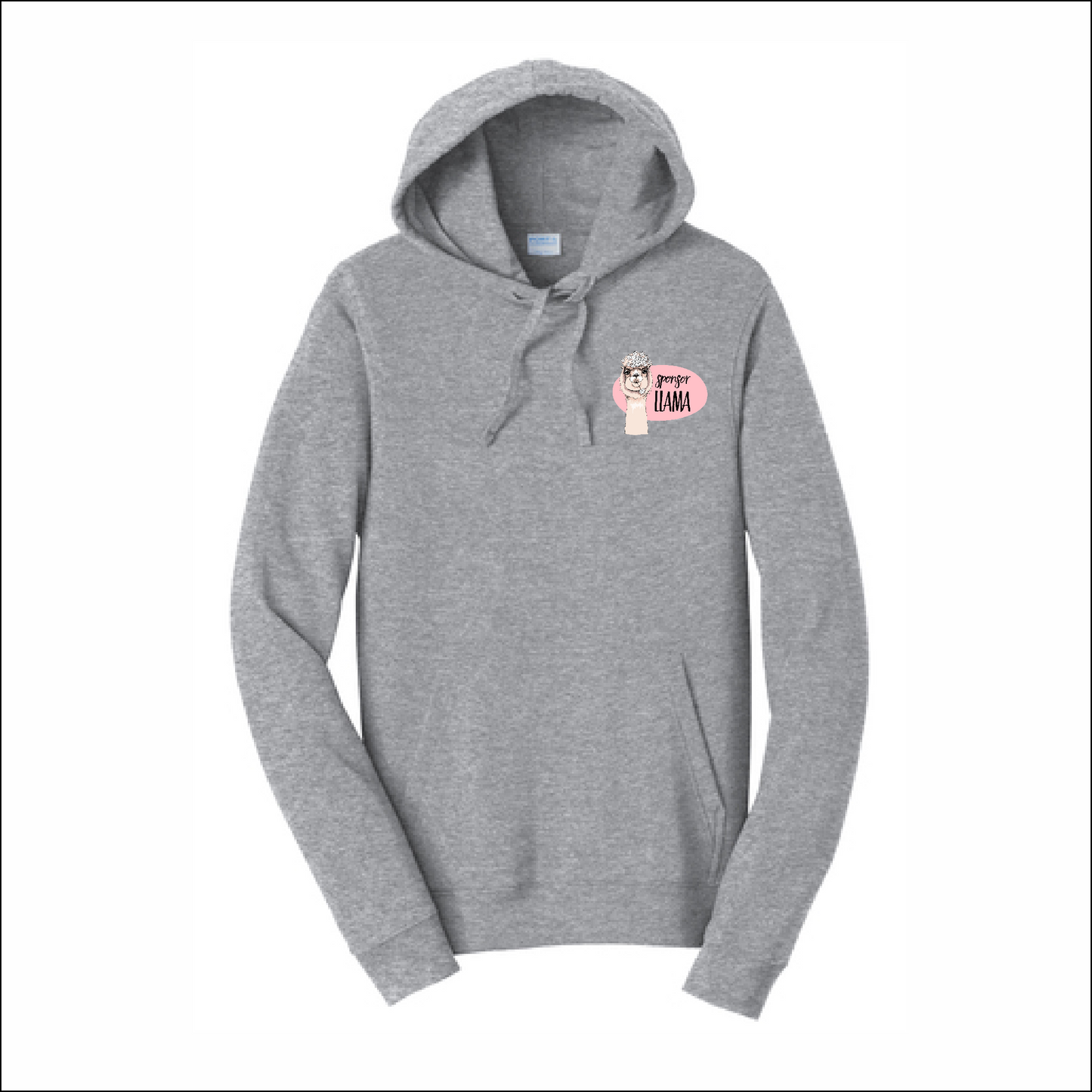 Sponsor Llama Fleece Hooded Sweatshirt