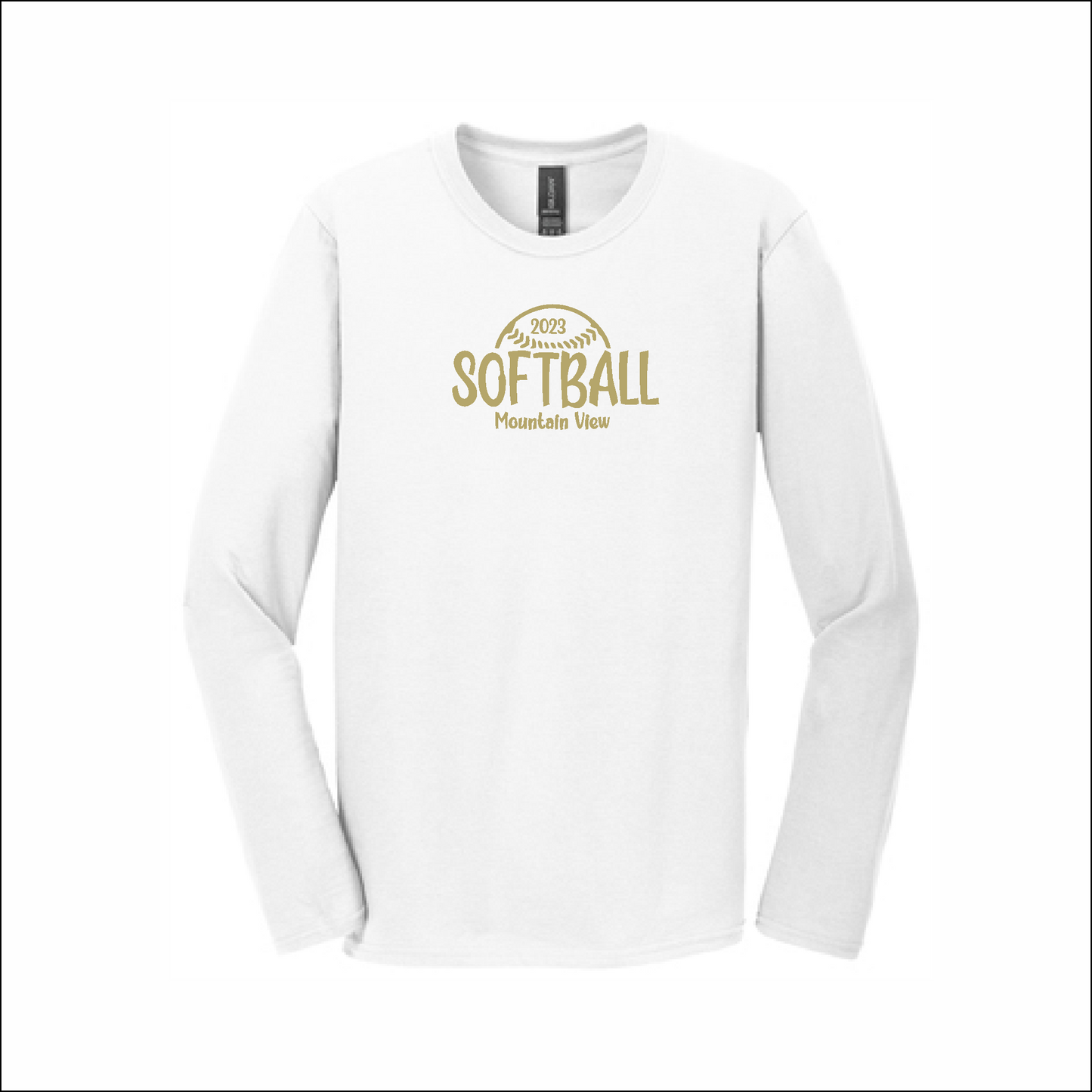 MV Softball 2023 - Long Sleeve Softstyle Shirt
