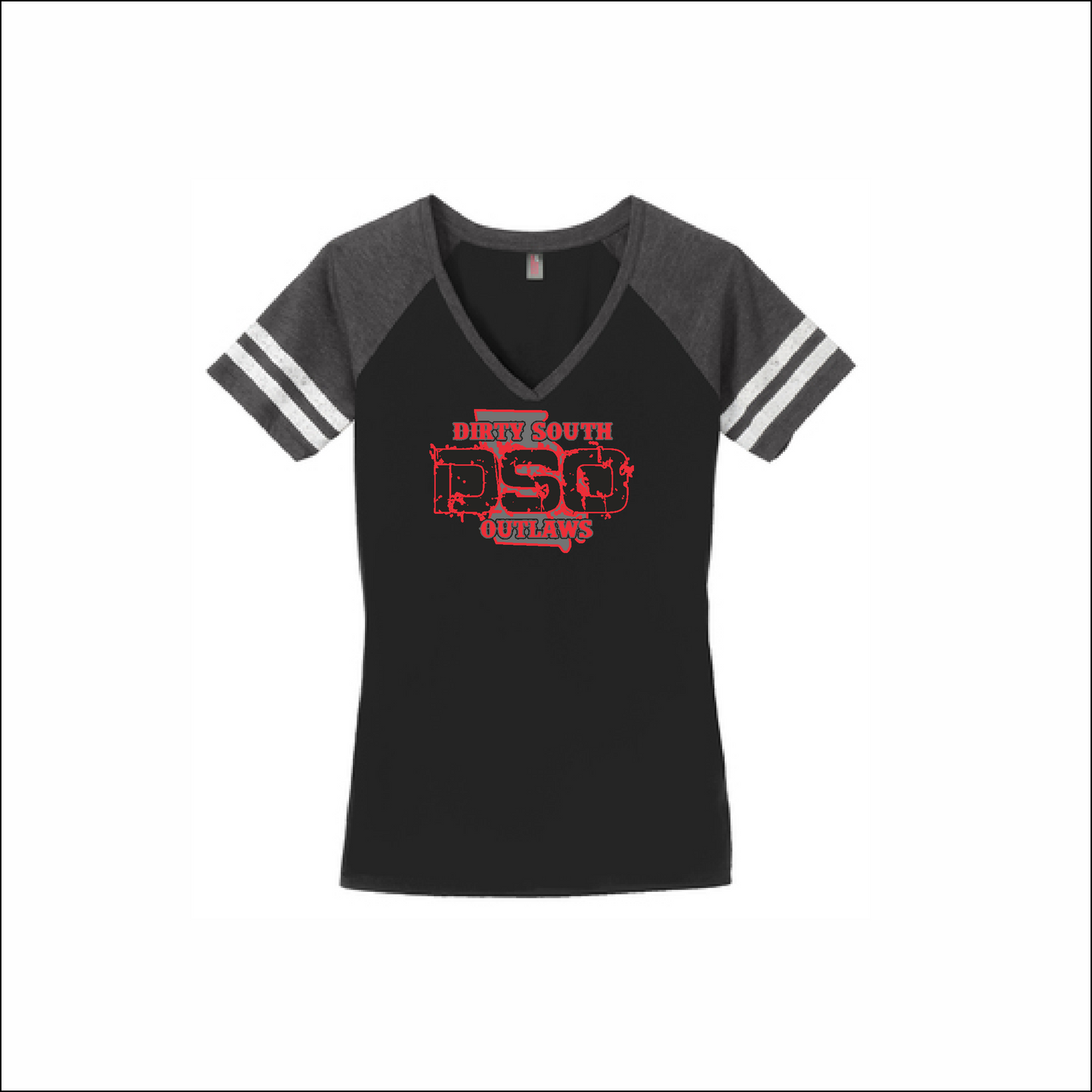 DSO Women's Game Day V-Neck Tee