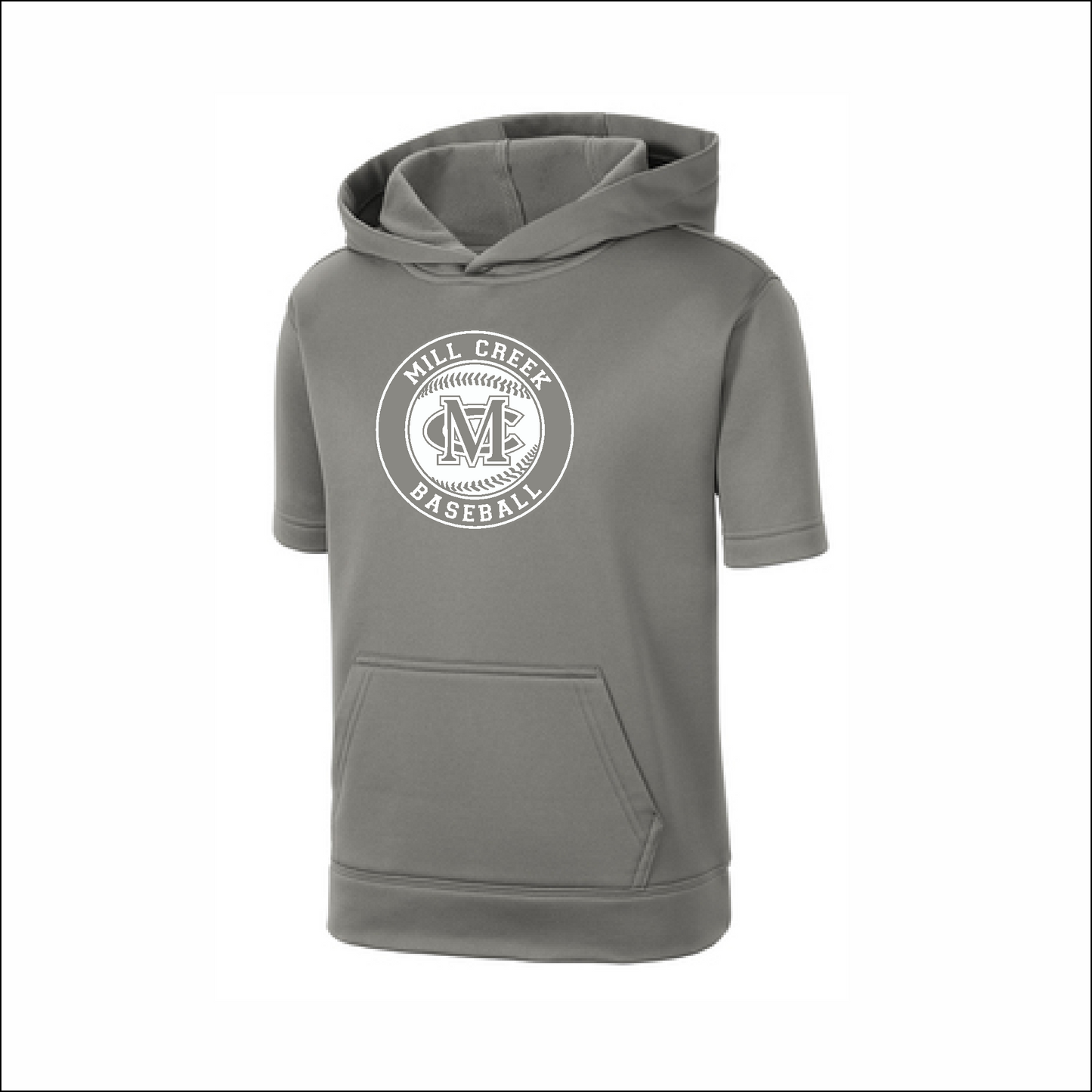 MC Baseball - YOUTH Short Sleeve Sweatshirt
