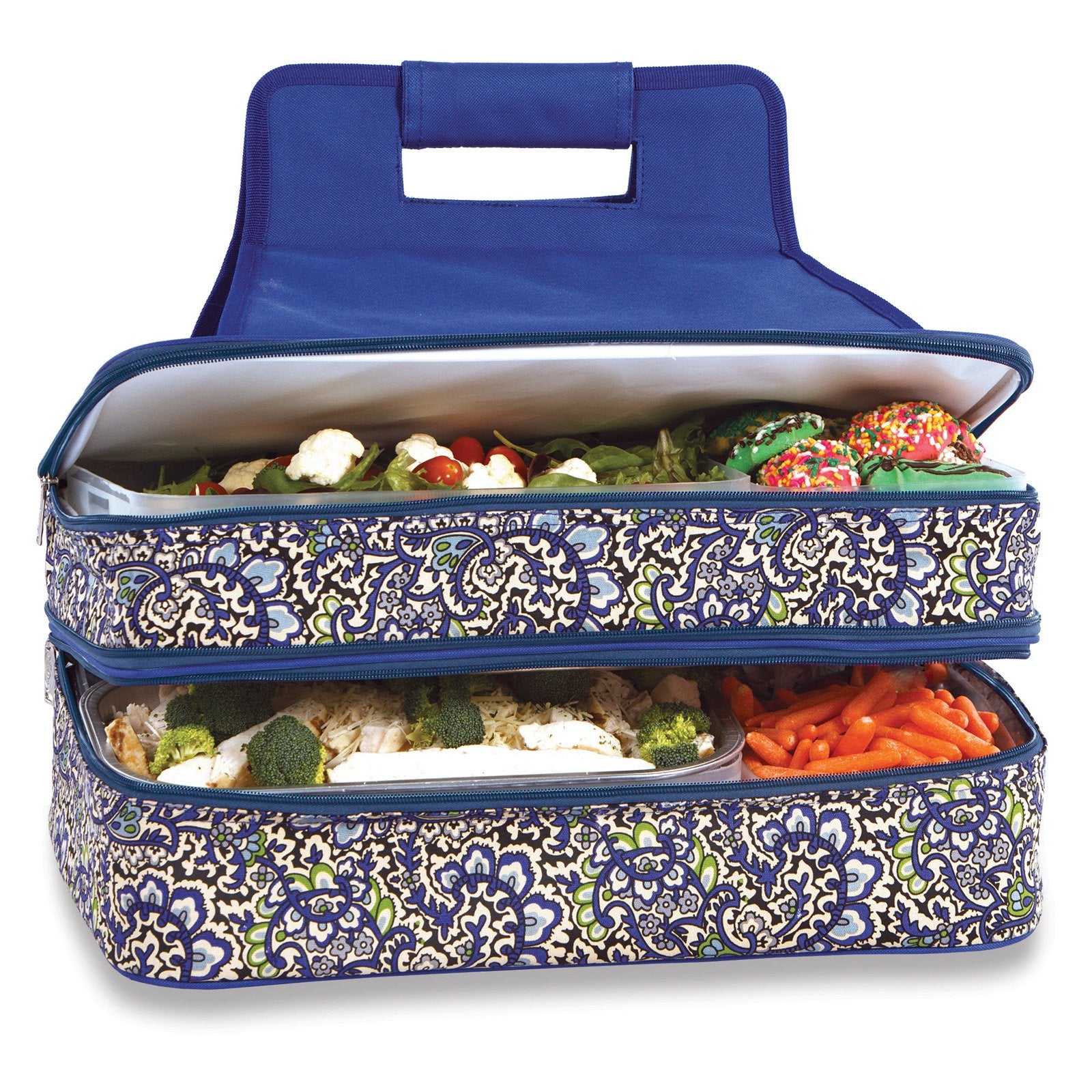 Custom Printed Insulated Lunch Box with Food Container