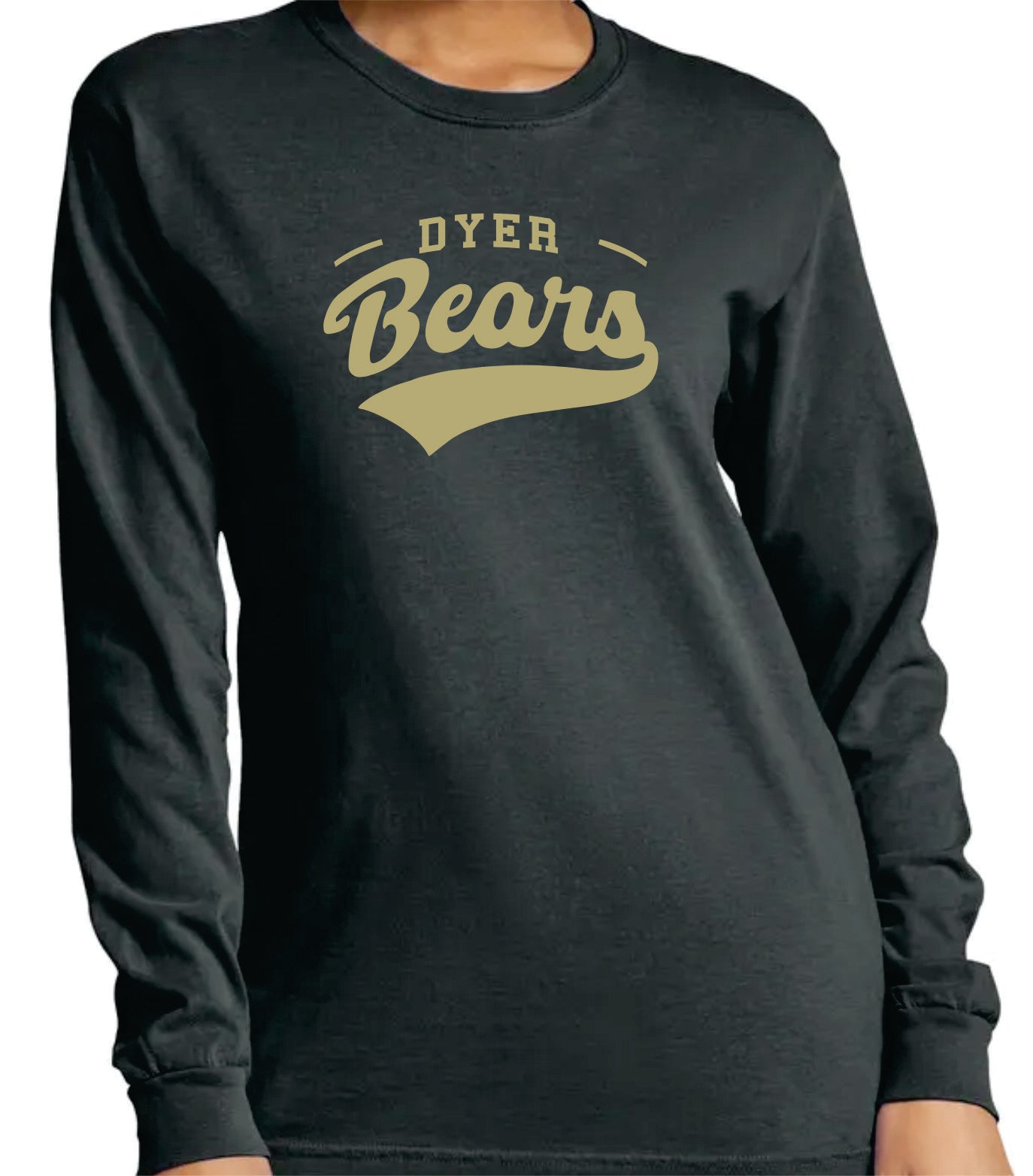 Dyer Bears Comfort Colors Long Sleeve Shirt