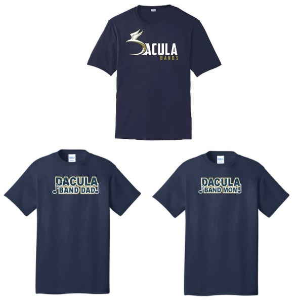 Dacula BANDS - Shirt Cotton and Softstyle
