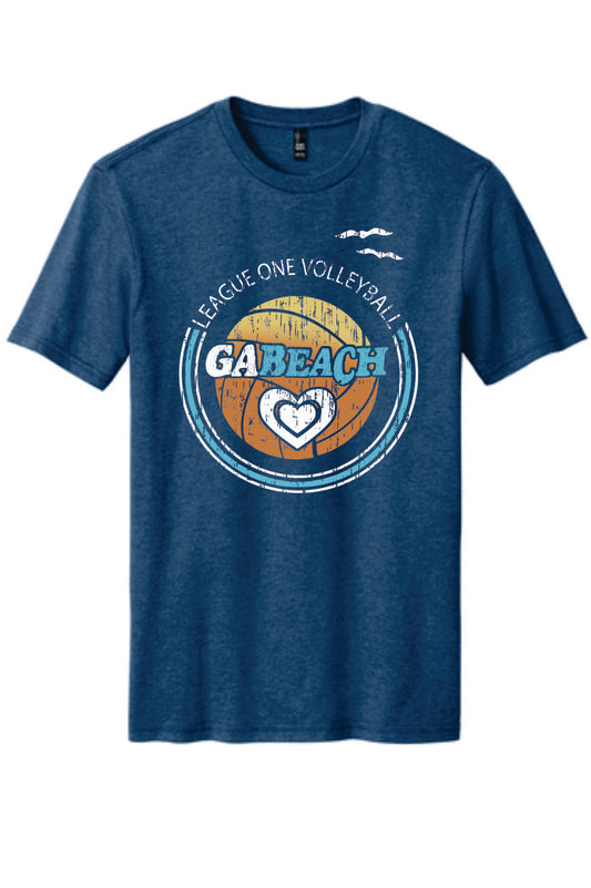 GA Beach Volleyball - T-Shirt - Full Color Design