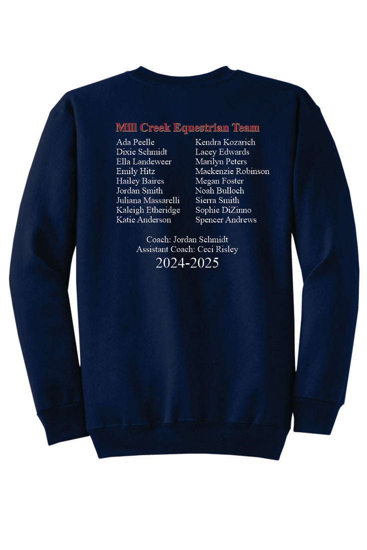 Mill Creek Equestrian Crew Neck Sweatshirt