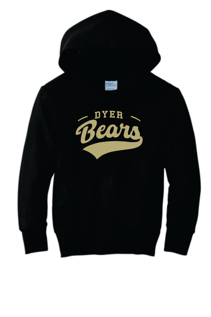 Dyer Bears Youth Hooded Sweatshirt