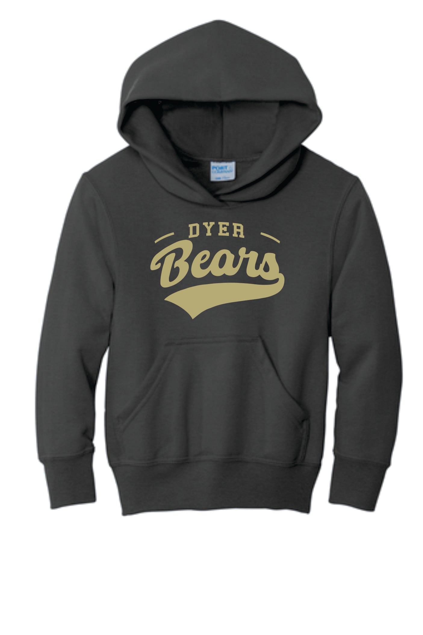 Dyer Bears Youth Hooded Sweatshirt