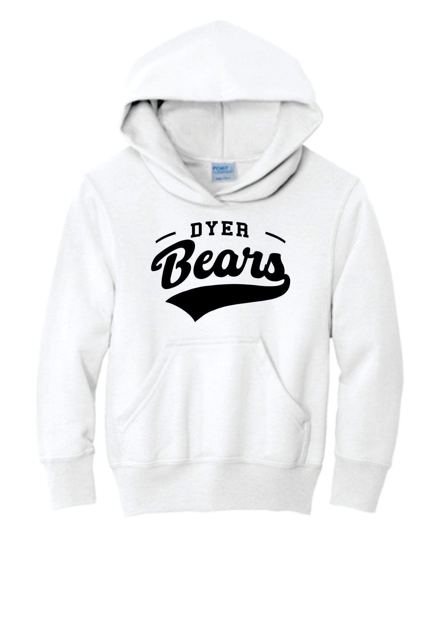 Dyer Bears Youth Hooded Sweatshirt