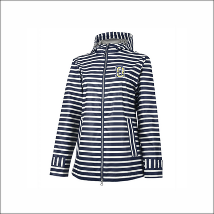 Dacula Staff - Striped Englander Rain Jacket