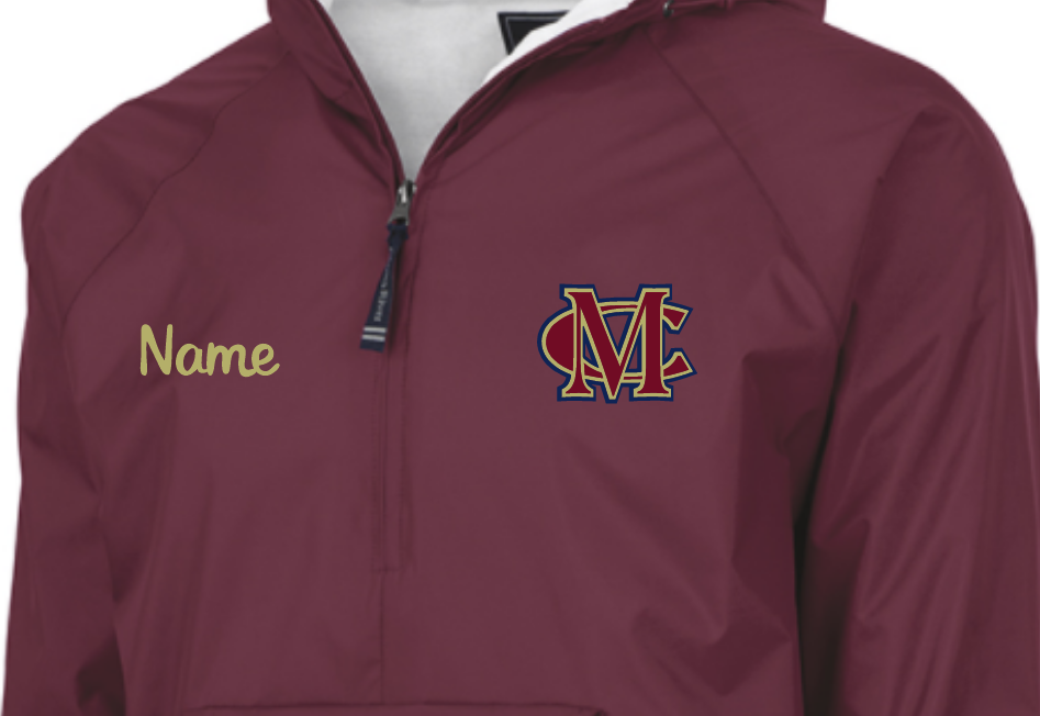 MC Baseball Maroon Solid Pullover