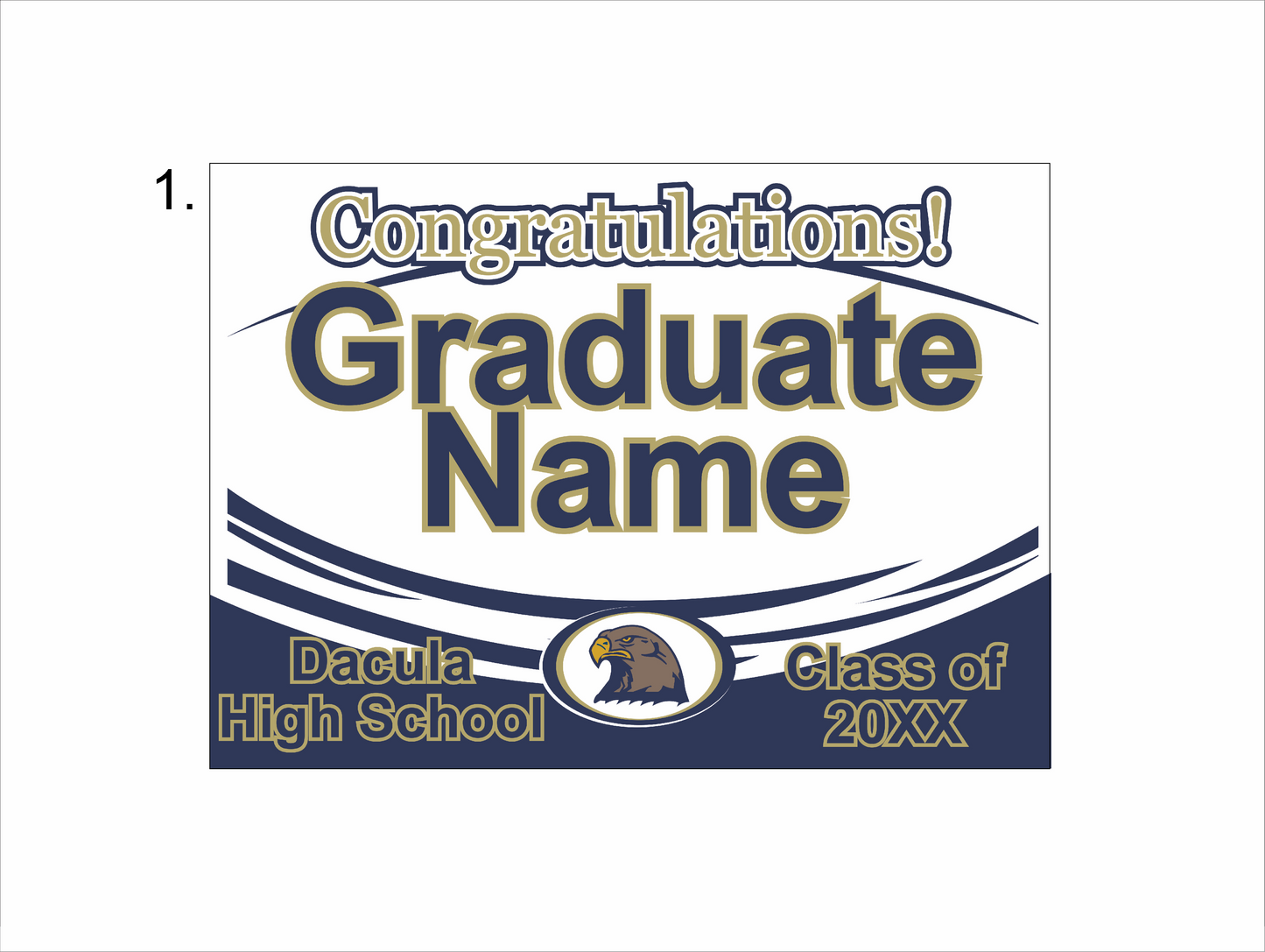 Custom Graduate Banner