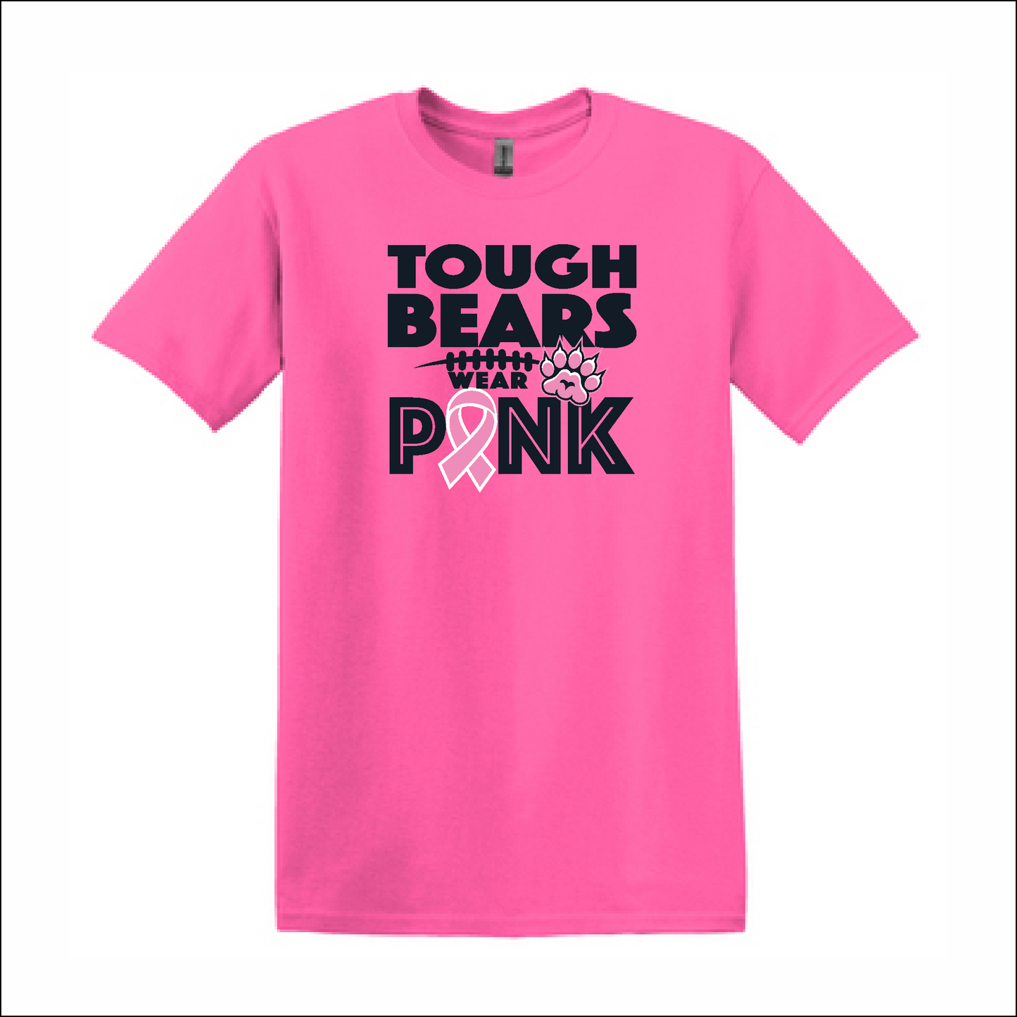 MV Cheer - Tough Bears Wear Pink