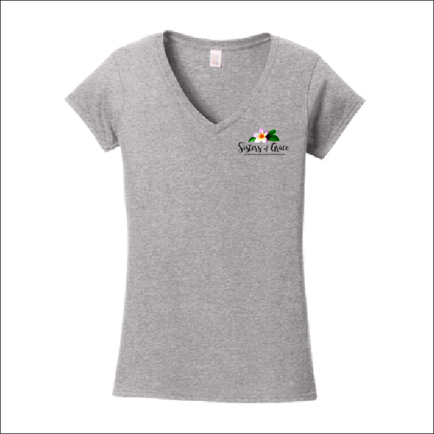 Sisters of Grace Ladies V-Neck T-Shirt