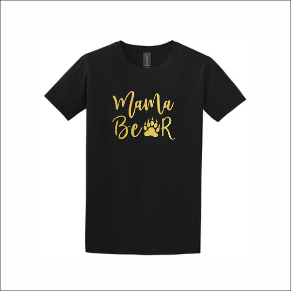 MV Cheer - Mama Bear Glitter Ink shirt
